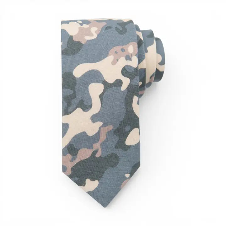Men's Handmade Ties by Boon | Family-Made in the USA Regular- 2.5" wide x 58" long Camo Boon Ties