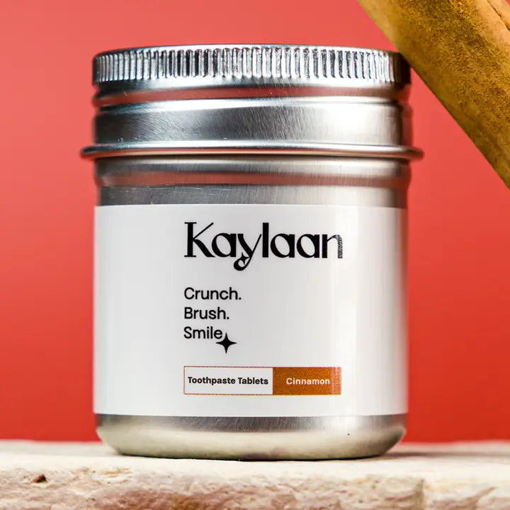 Kaylaan Toothpaste & Mouthwash Tablets Cinnamon Toothpaste Tablets Anthro Apothecary