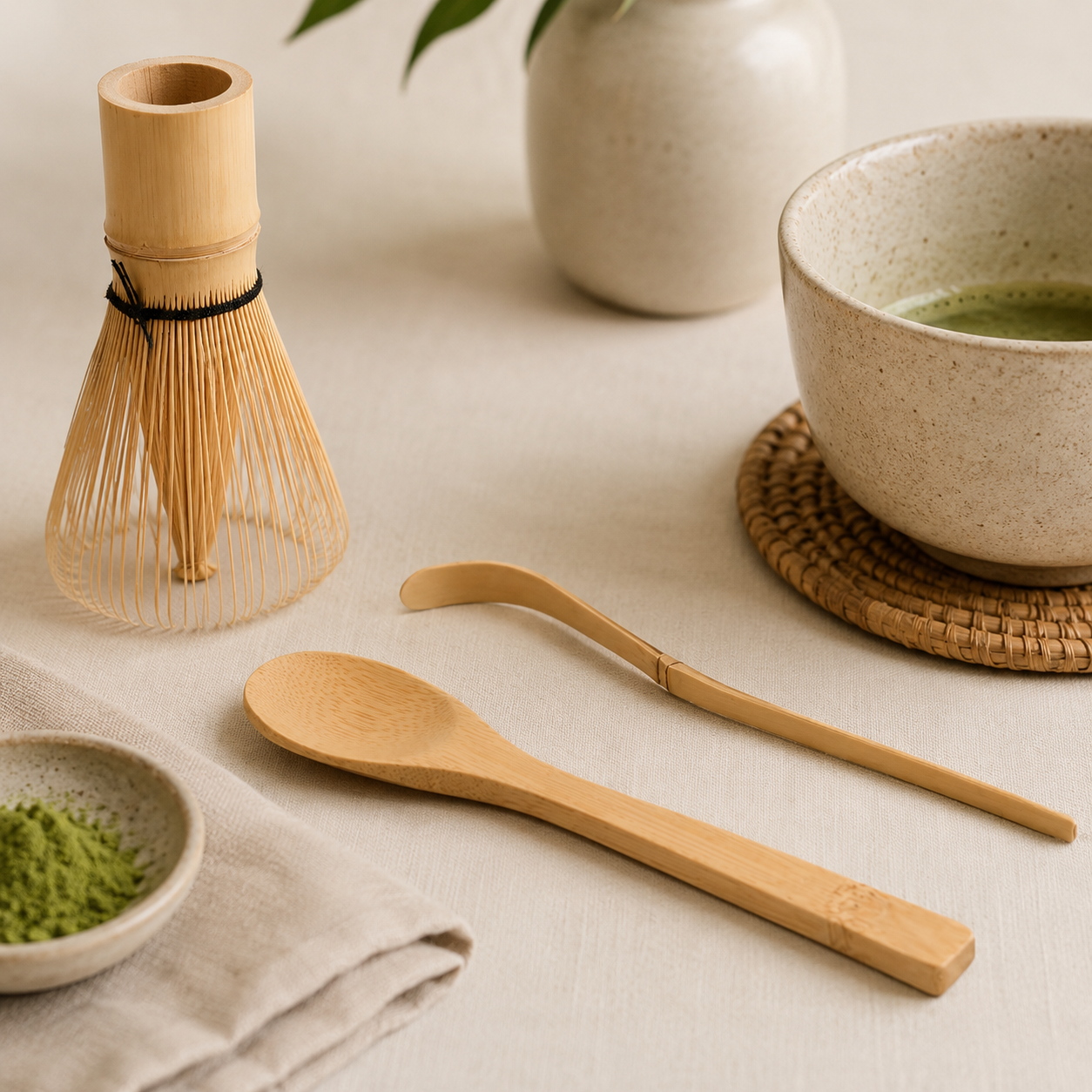 Matcha whisk set