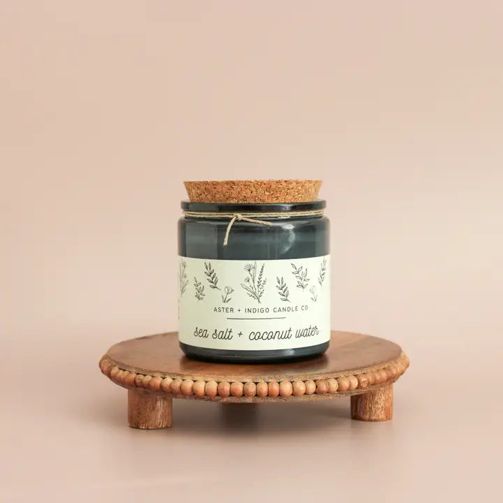 Aster and Indigo Candle Co. Sea Salt & Coconut Water Aster and Indigo