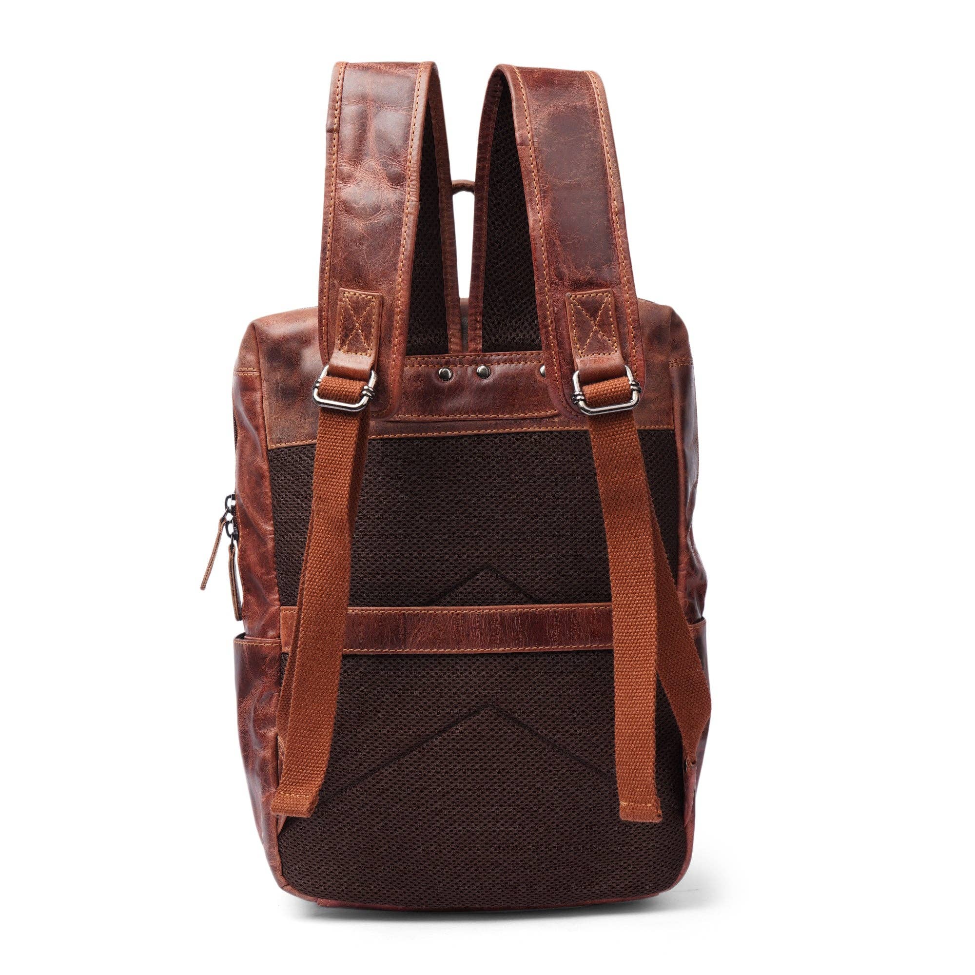 Oslo Full-Grain Leather Laptop Backpack | 16" Laptop Bag Minori Leather