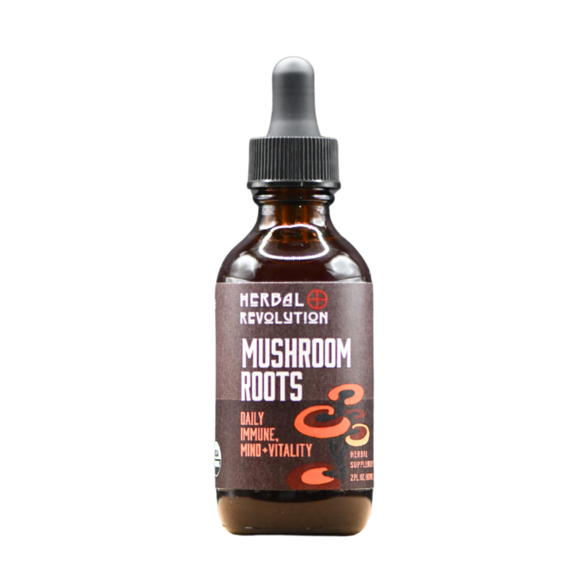 Mushroom & Roots: Daily Immune + Mind + Vitality Elixir