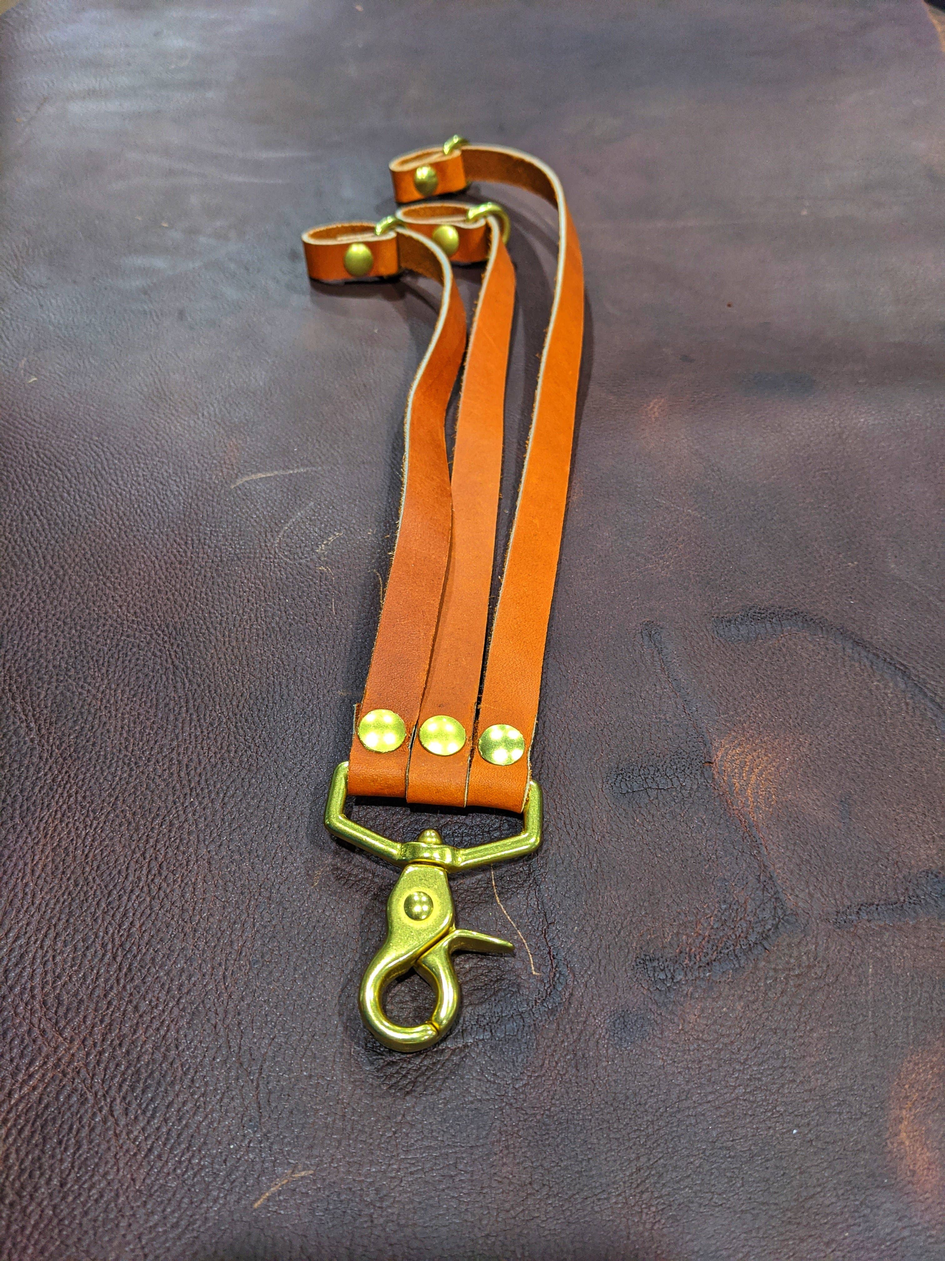Leather Duck Strap | Handmade in USA | Genuine American Leather NDesigns Leather