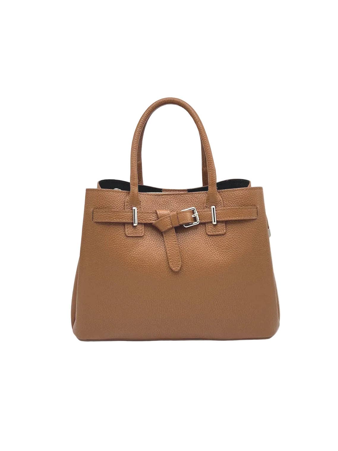 Italian Leather Handbag- Large Suie Valentini srl