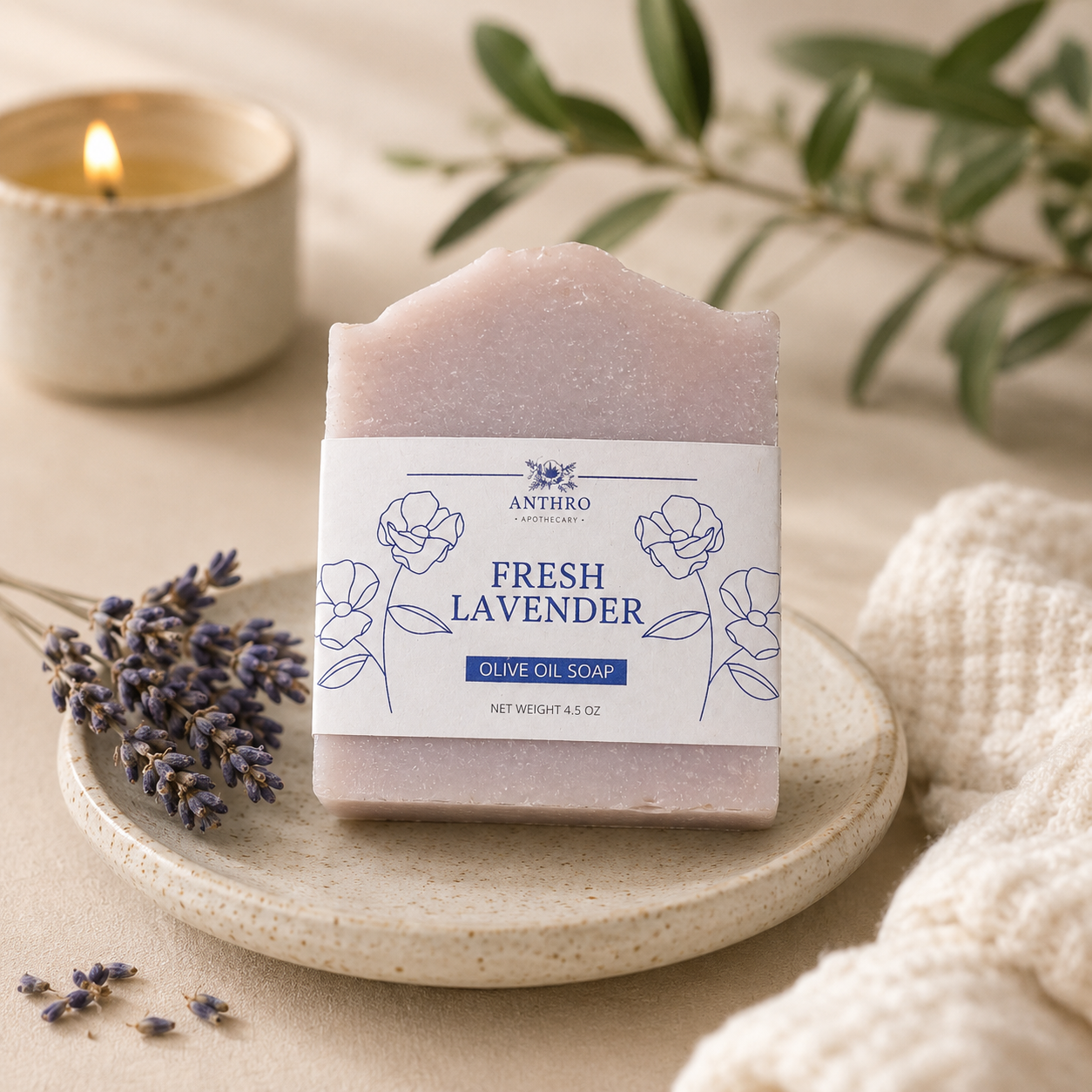 All-Natural Soap Bars