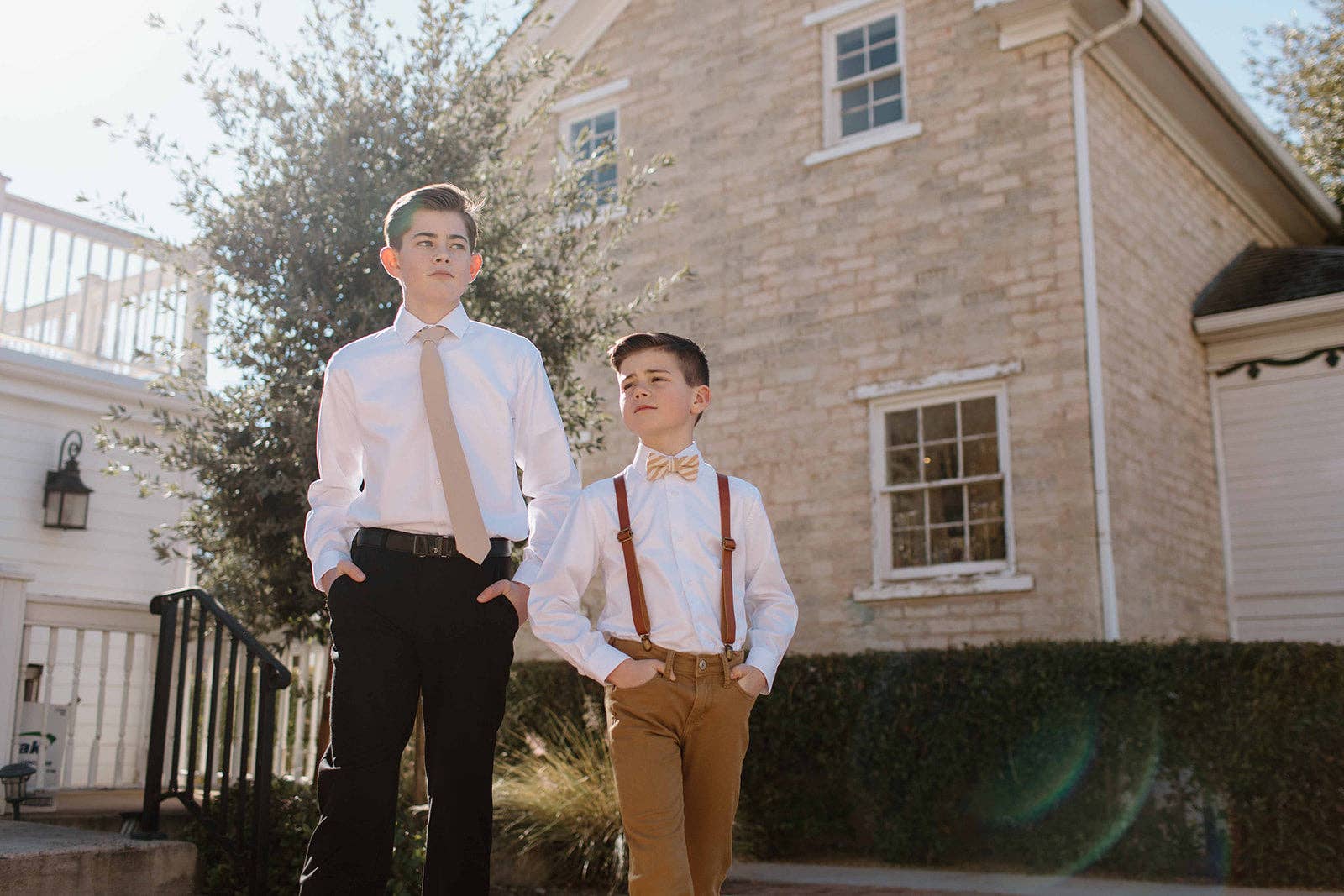 Genuine Leather Suspenders | Teens & Adults | Handmade in USA | Boon Boon Ties