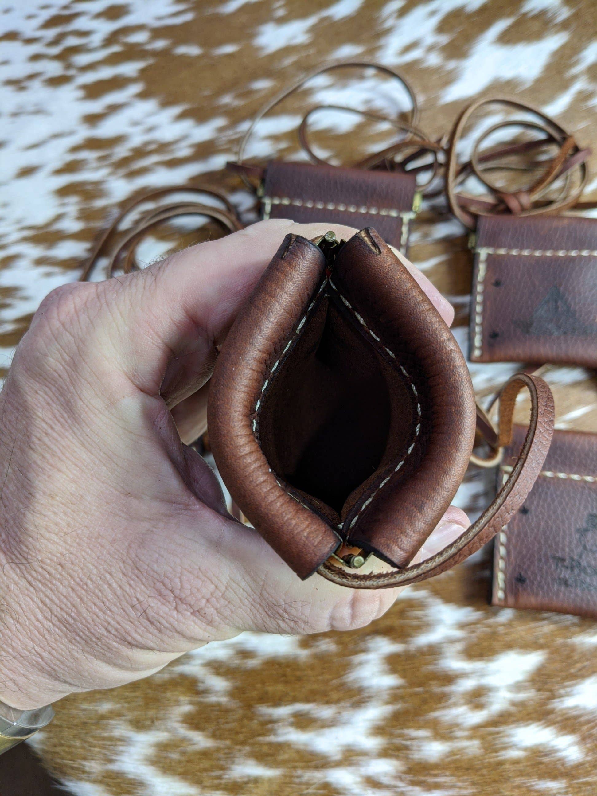 Leather Turkey Call Pouch | Handmade in USA | Mr. Holdridge's NDesigns Leather