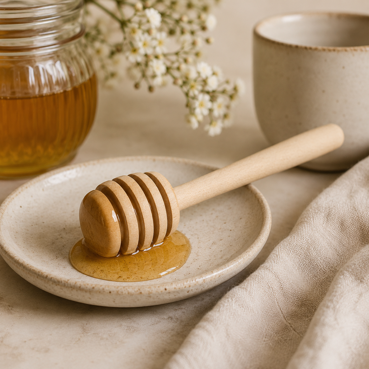 Honey dipper