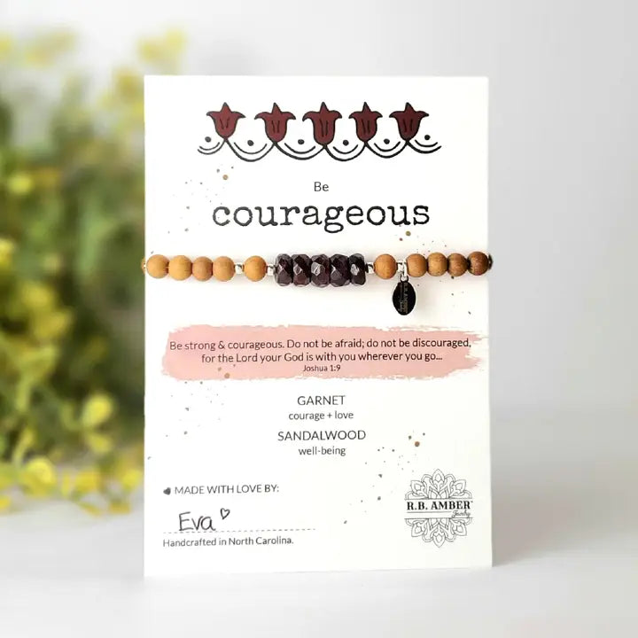 RB Amber Sandalwood Jewelry Be Courageous Anthro Apothecary