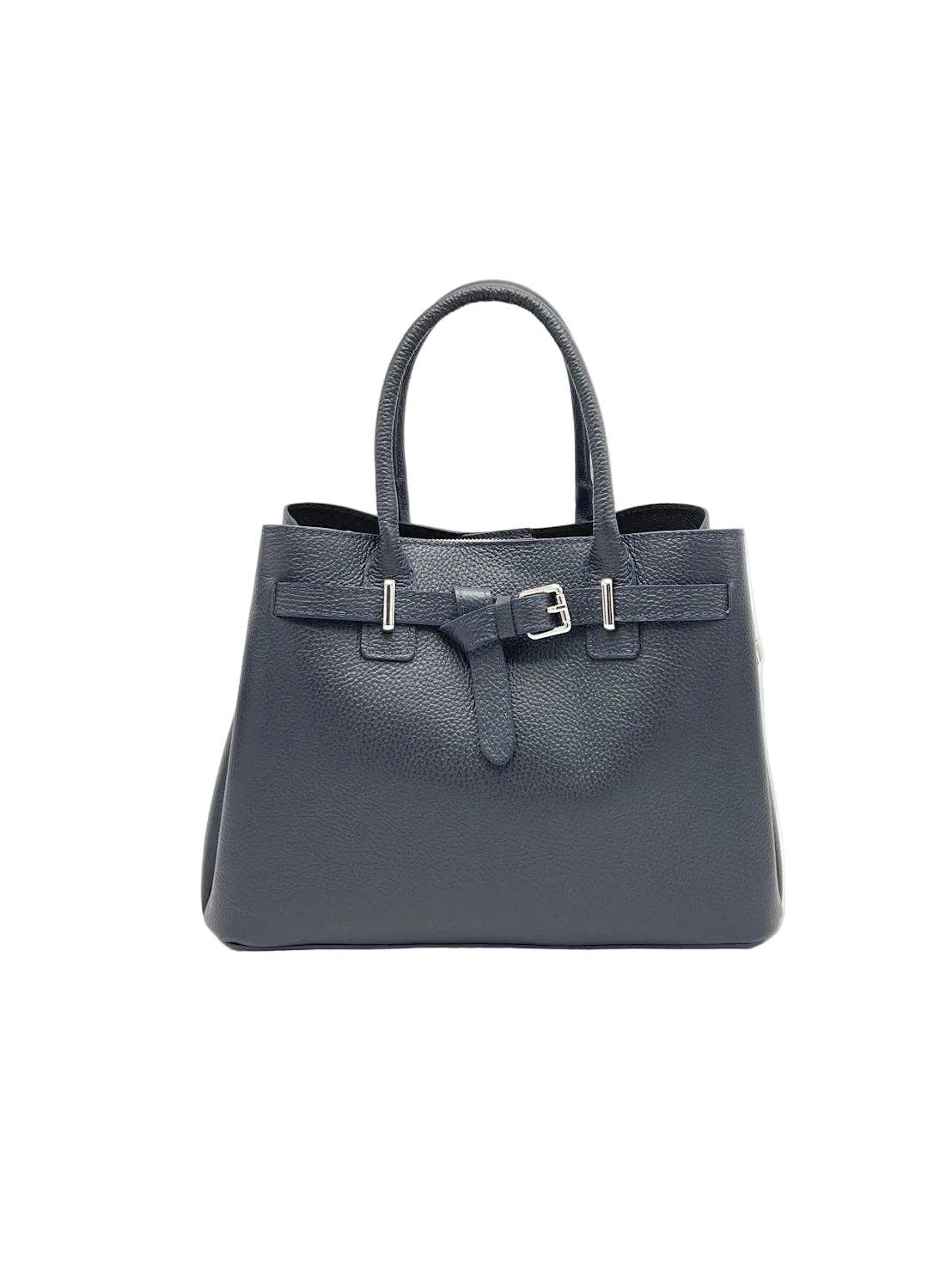 Italian Leather Handbag- Large Suie Valentini srl