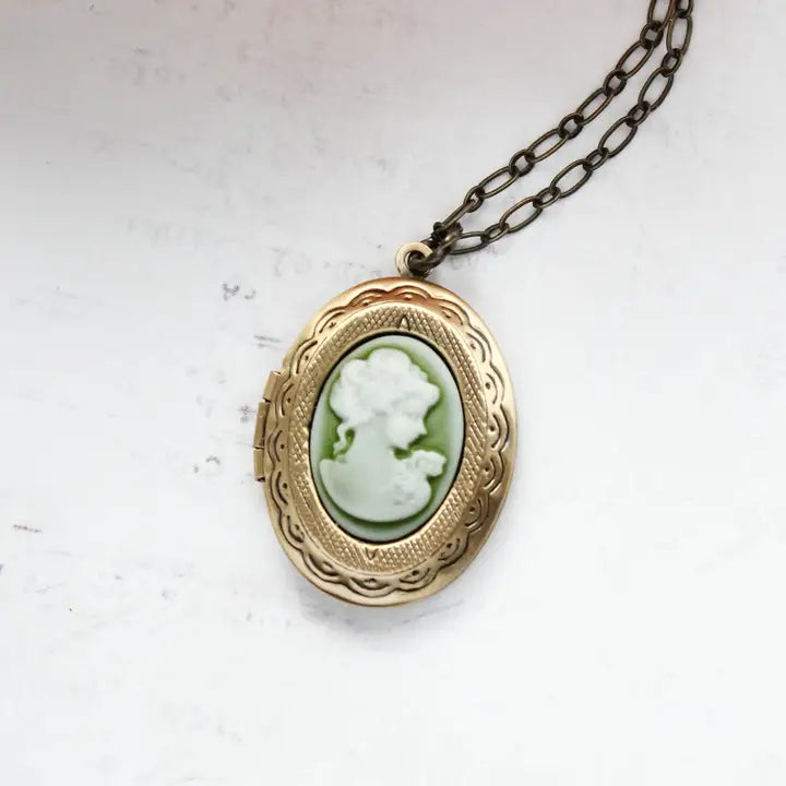 Cameo Lockets by Pocket of Posies