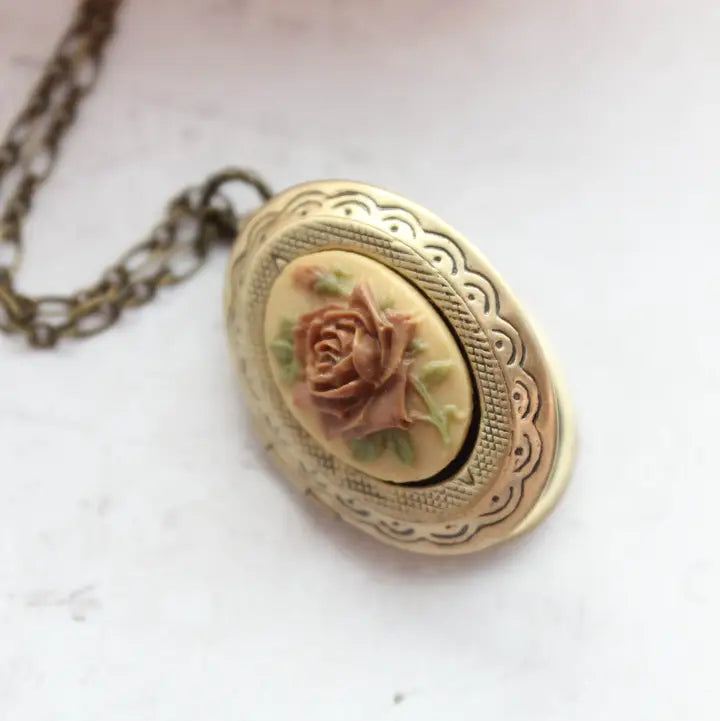 Rose & Floral Lockets by Pocket of Posies