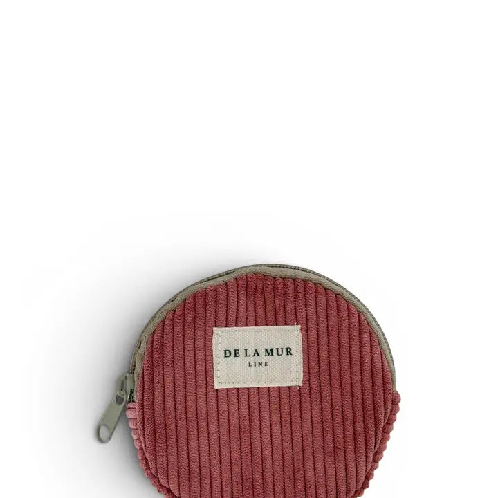 Geometric Jacquard Round Coin Purse