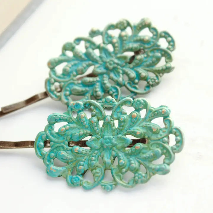 Filigree Bobby Pins by Pocket of Posies