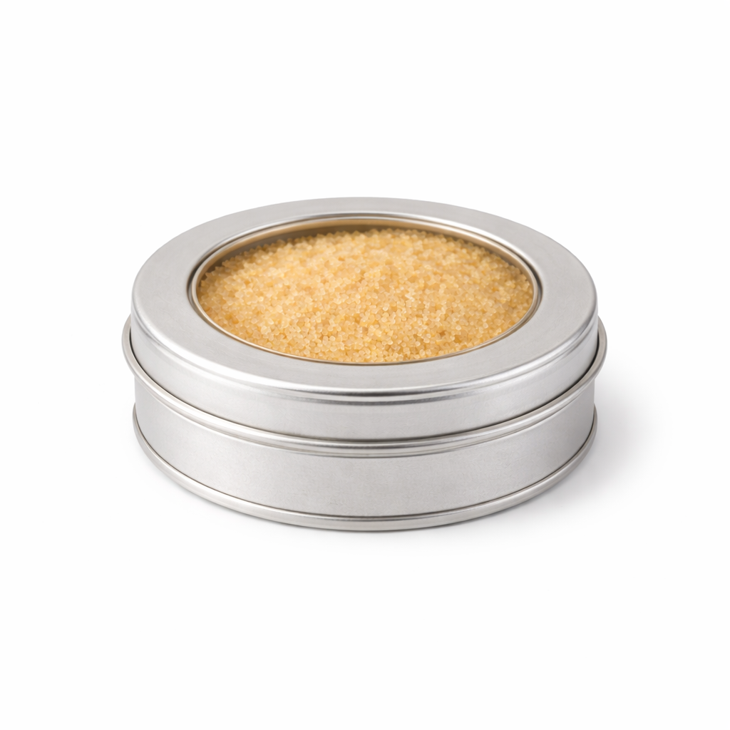Granulated Honey sugar tin Anthro Apothecary