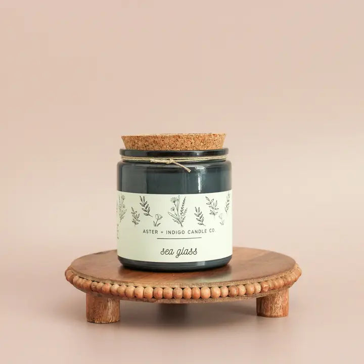 Aster and Indigo Candle Co. Sea Glass Aster and Indigo