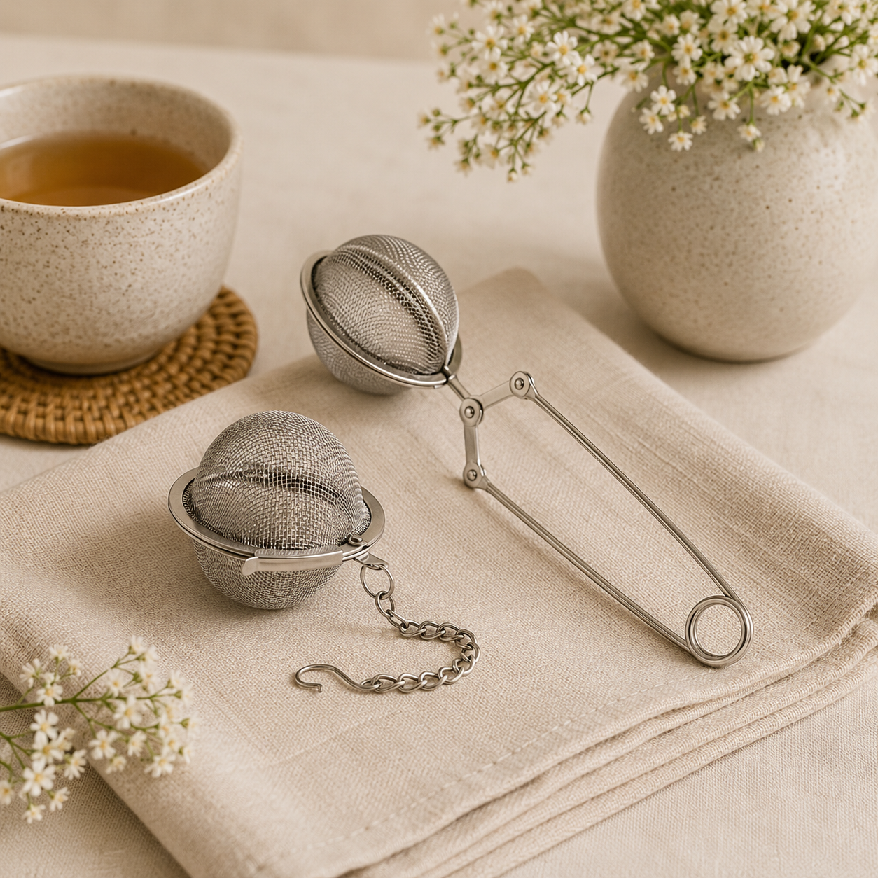 Stainless Steel Tea Ball steeper