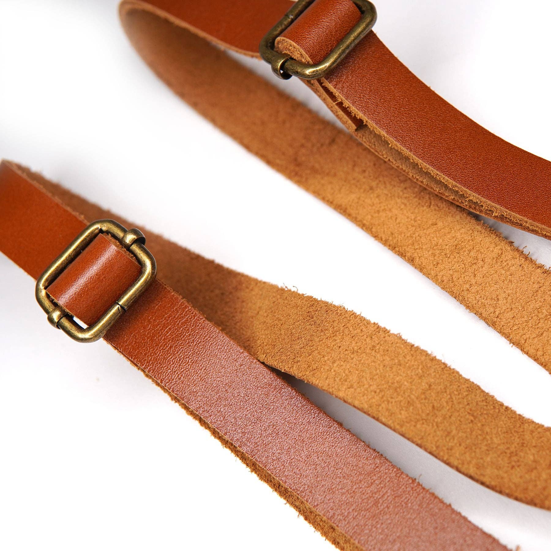 Genuine Leather Suspenders | Teens & Adults | Handmade in USA | Boon Boon Ties