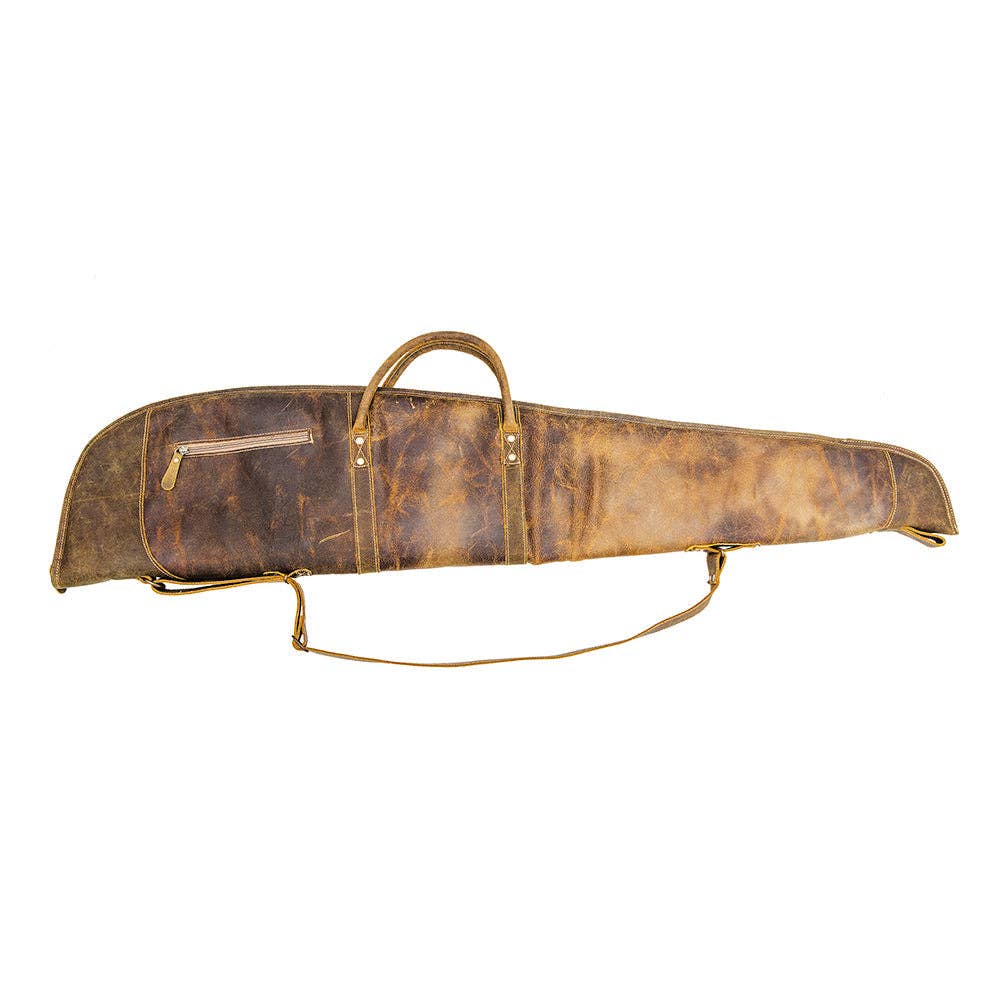 Hunter Leather Gun Case | Full-Length Rifle & Shotgun Cover Single Myra Bag