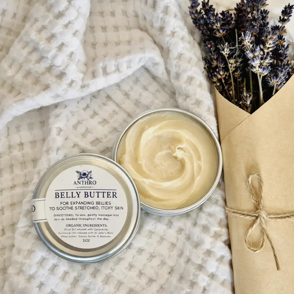 Belly Butter Balm- Nourishing & Soothing for Expanding Bellies