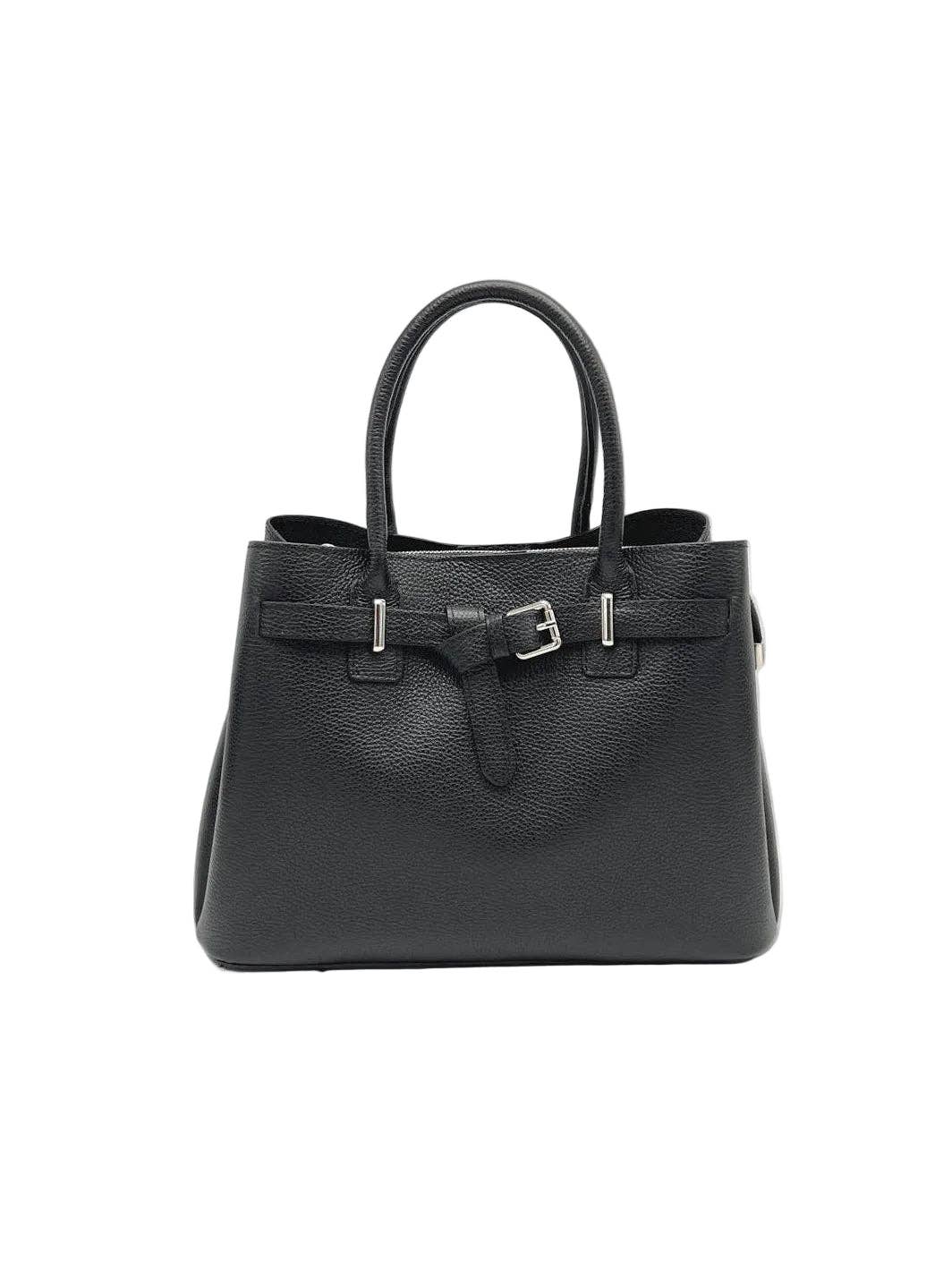 Italian Leather Handbag- Large Suie Valentini srl