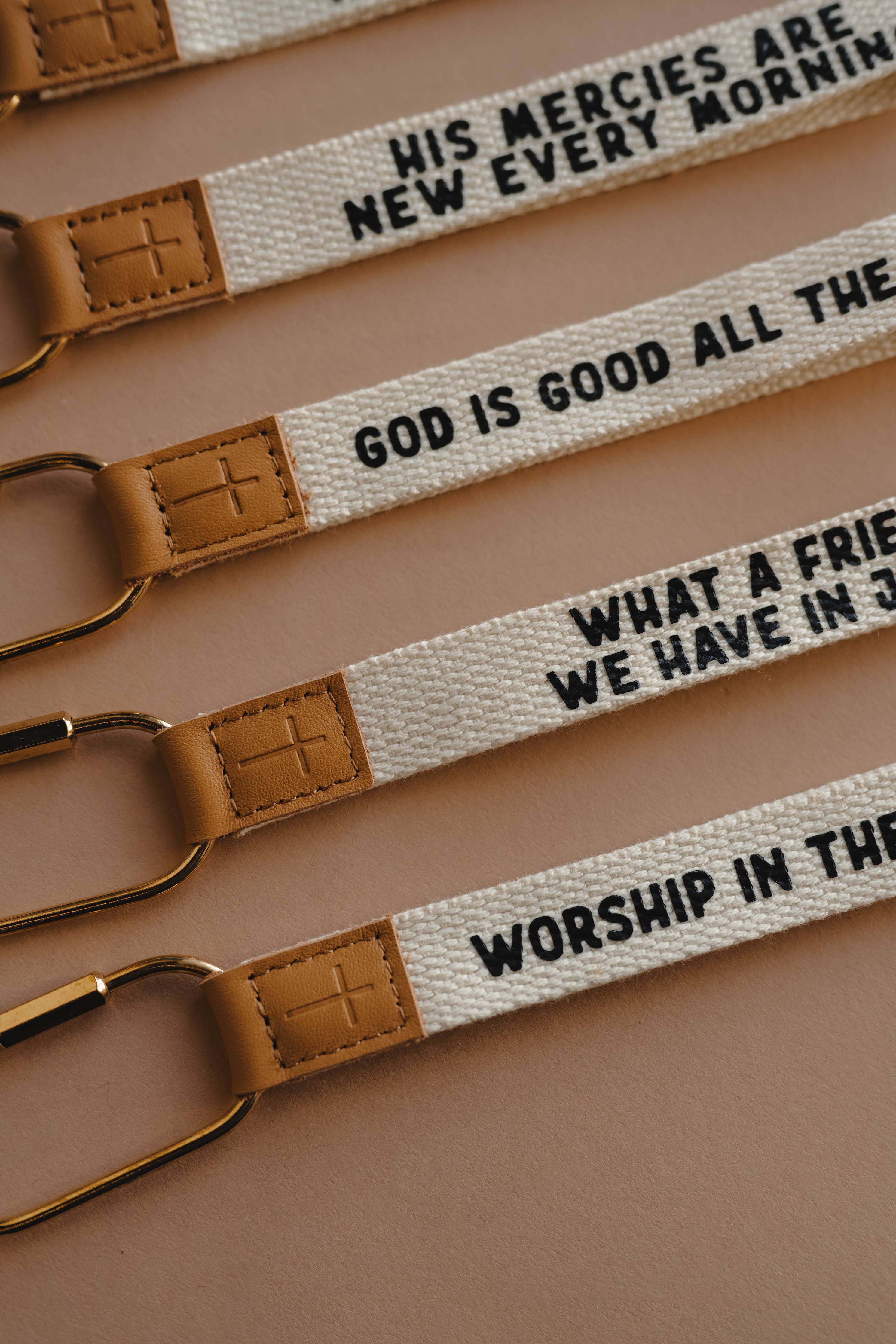 All The Time Wristlet | Christian Key Wristlet for Women | Dear Heart Dear Heart