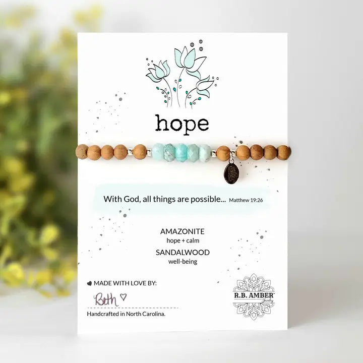 RB Amber Sandalwood Jewelry Hope Anthro Apothecary