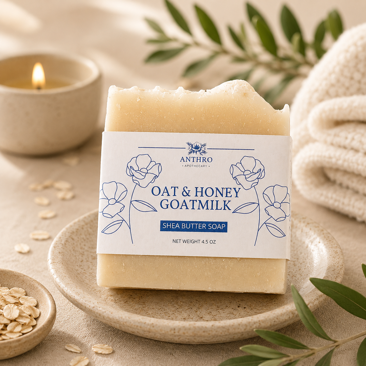 All-Natural Soap Bars