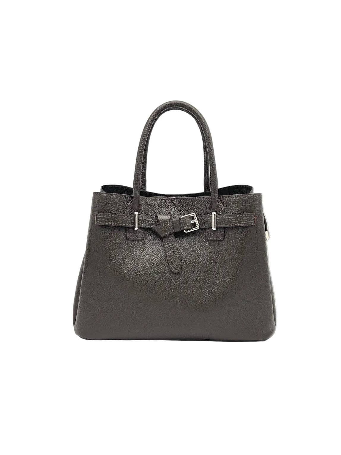 Italian Leather Handbag- Large Suie Valentini srl