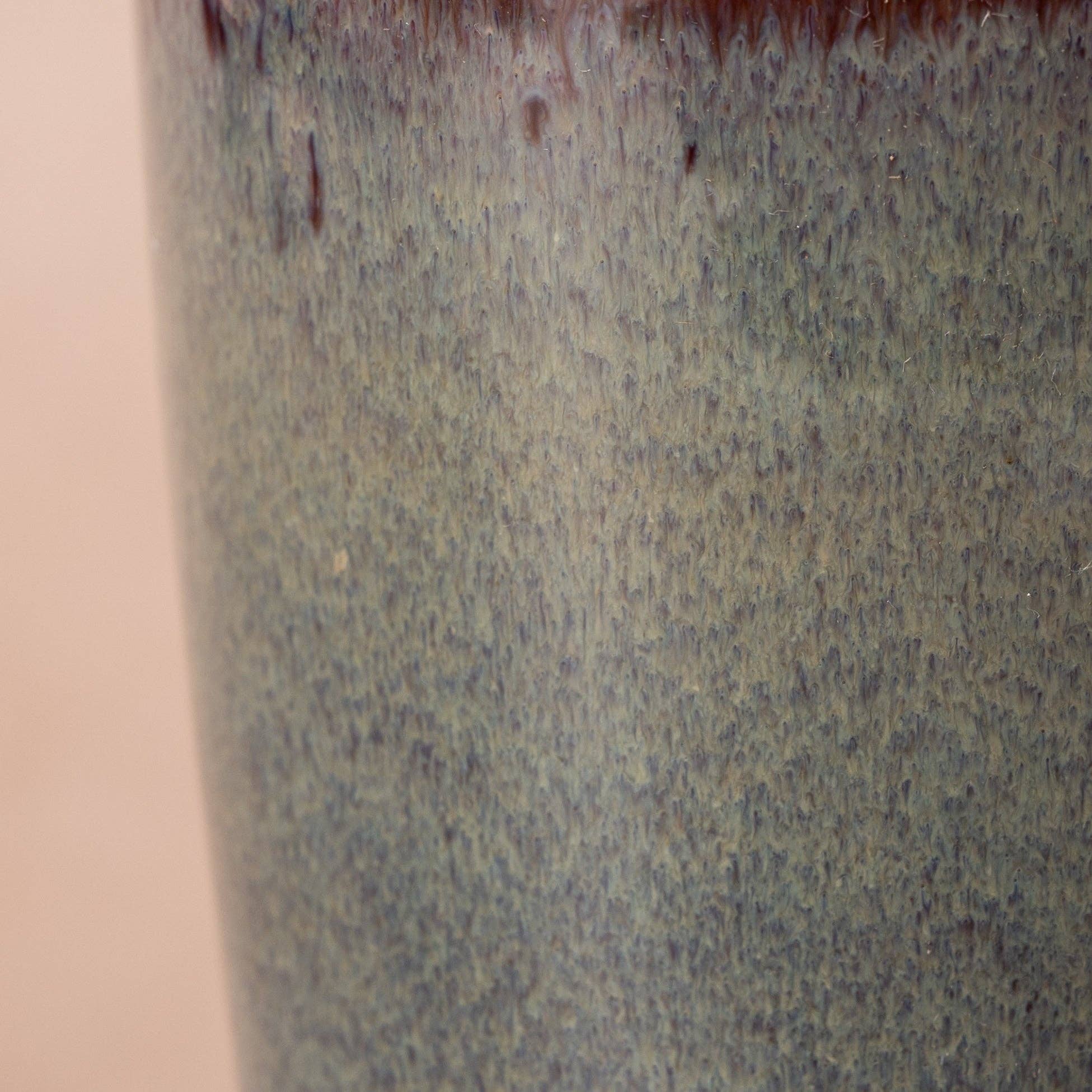 Mekong Tall Drip Glaze Mug Ten Thousand Villages