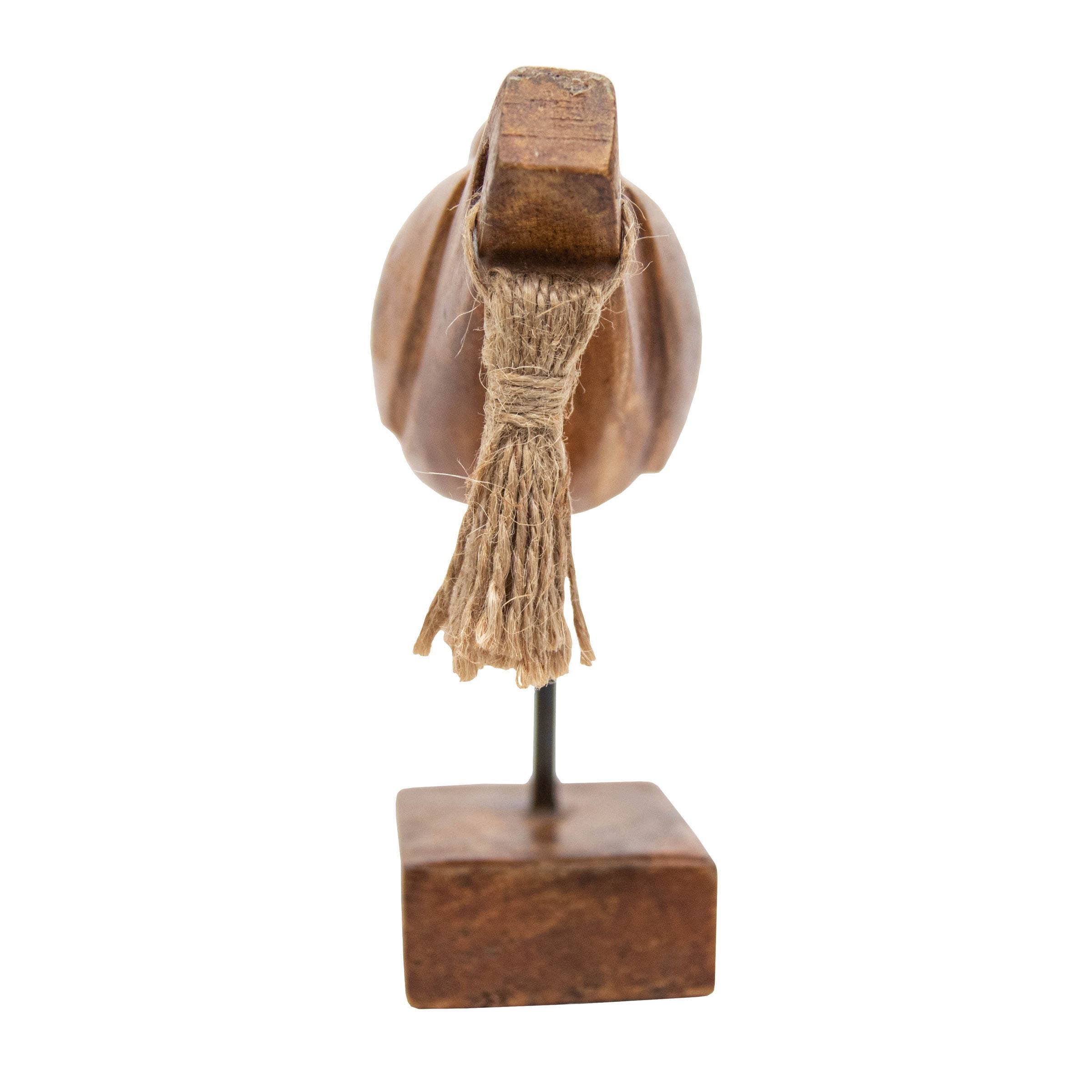 Crockett Wood Bird Decorative Figure with Tassel Tail Foreside Home & Garden