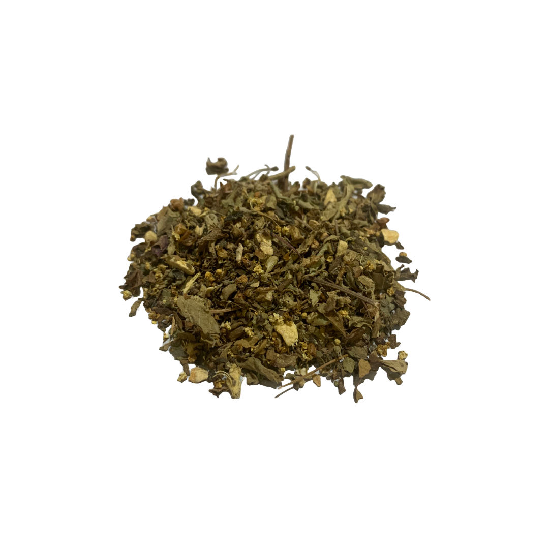 Ginger Tulsi Tea | Warming Herbal Ginger Tea 1 oz bag Anthro Apothecary