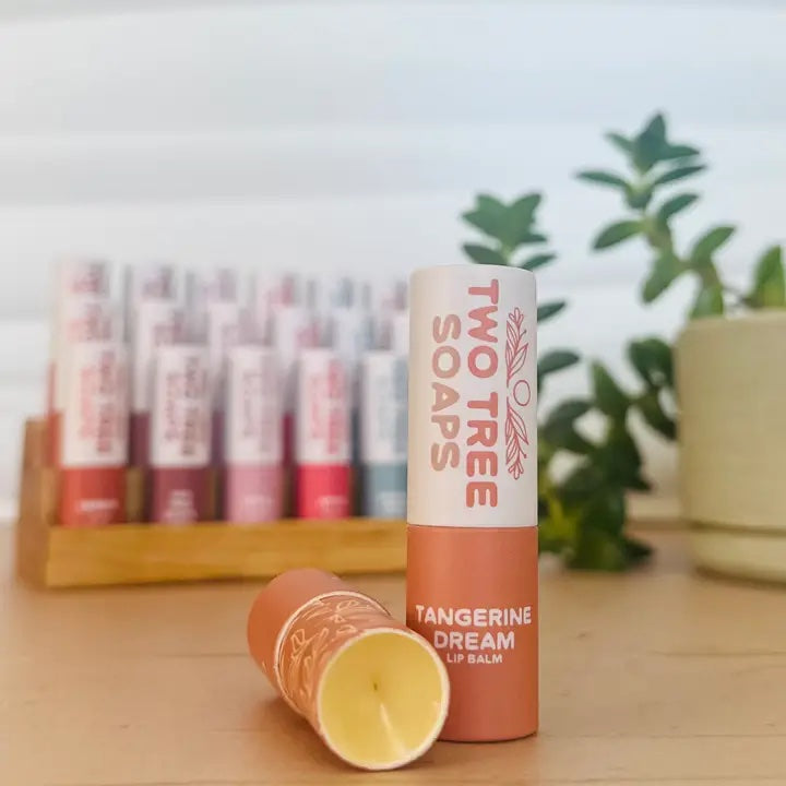 Tinted Lip Balm Tangerine Dream Two Tree Soaps