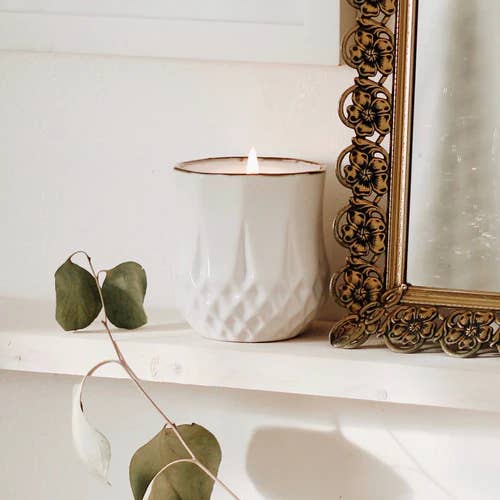 Astrid | Growing Candle, flower seed-label, eco-friendly Hyggelight | The Growing Candle ®