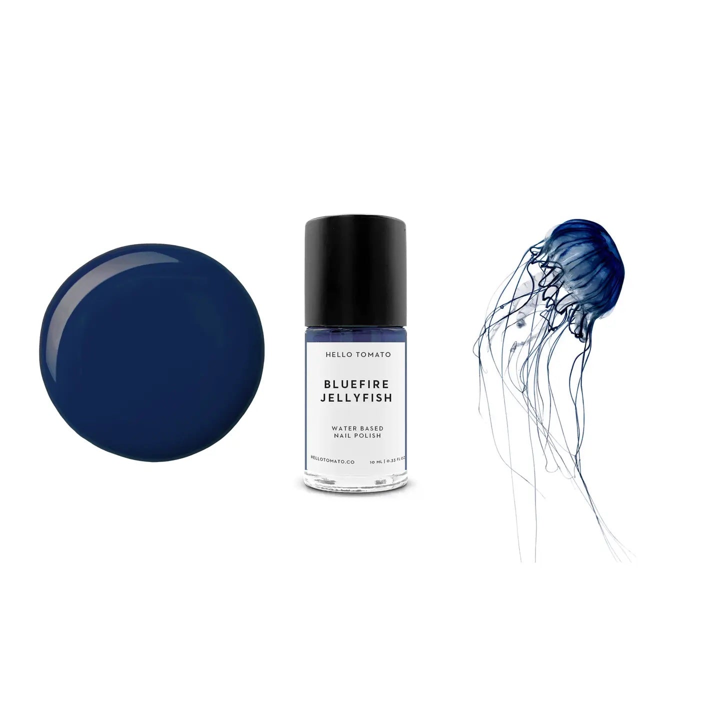 Hello Tomato Nail Polish Bluefire Jellyfish Anthro Apothecary