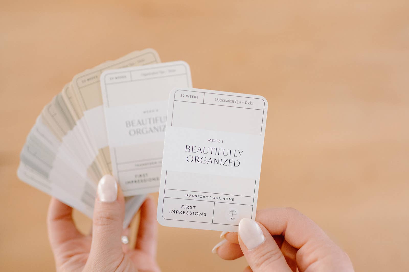 Beautifully Organized In 52 Weeks Card Deck Paige Tate & Co.