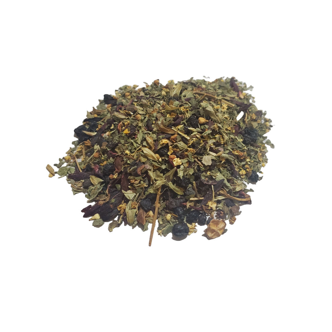 Berry Boost Herbal Tea | Elderberry Hibiscus Fruit Blend 1 oz Bag Anthro Apothecary