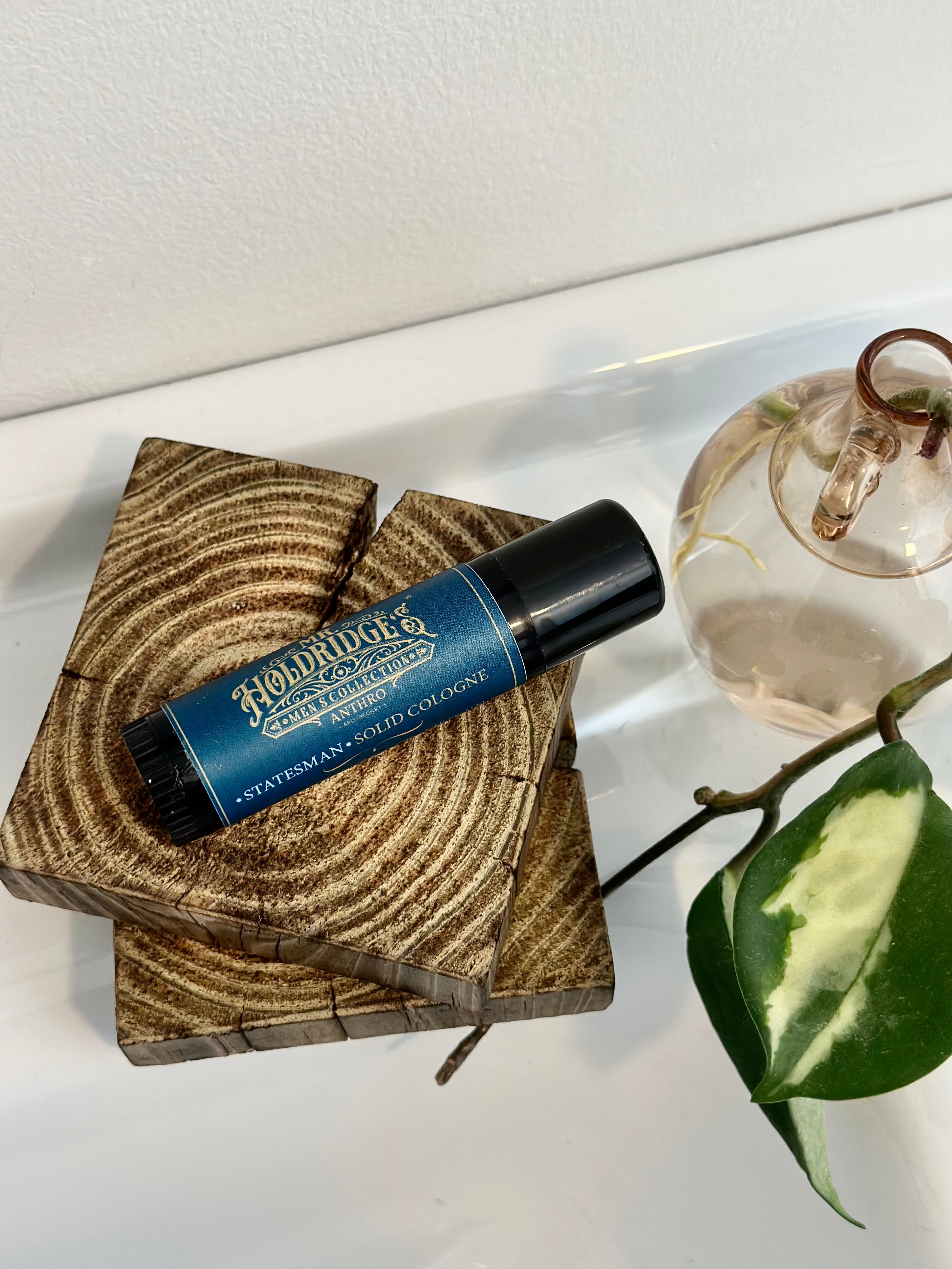 Mr. Holdridge's Cologne Stick Statesman Handmade by Anthro Apothecary