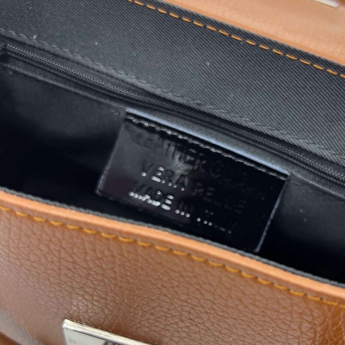 Italian Leather Hand Bag Anthro Apothecary
