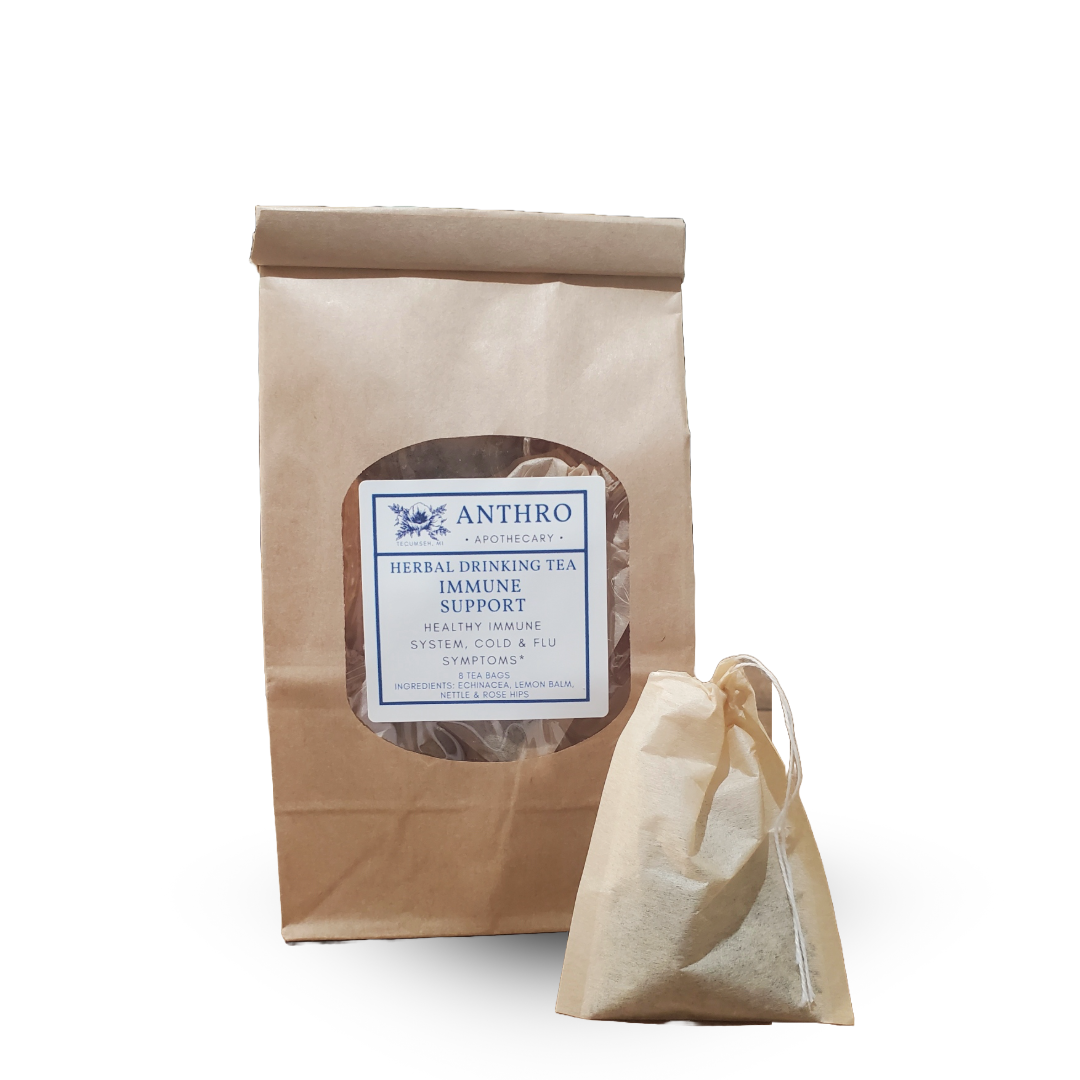 Daily Defense Herbal Tea | Herbal Wellness Blend 8 Tea Bags Anthro Apothecary