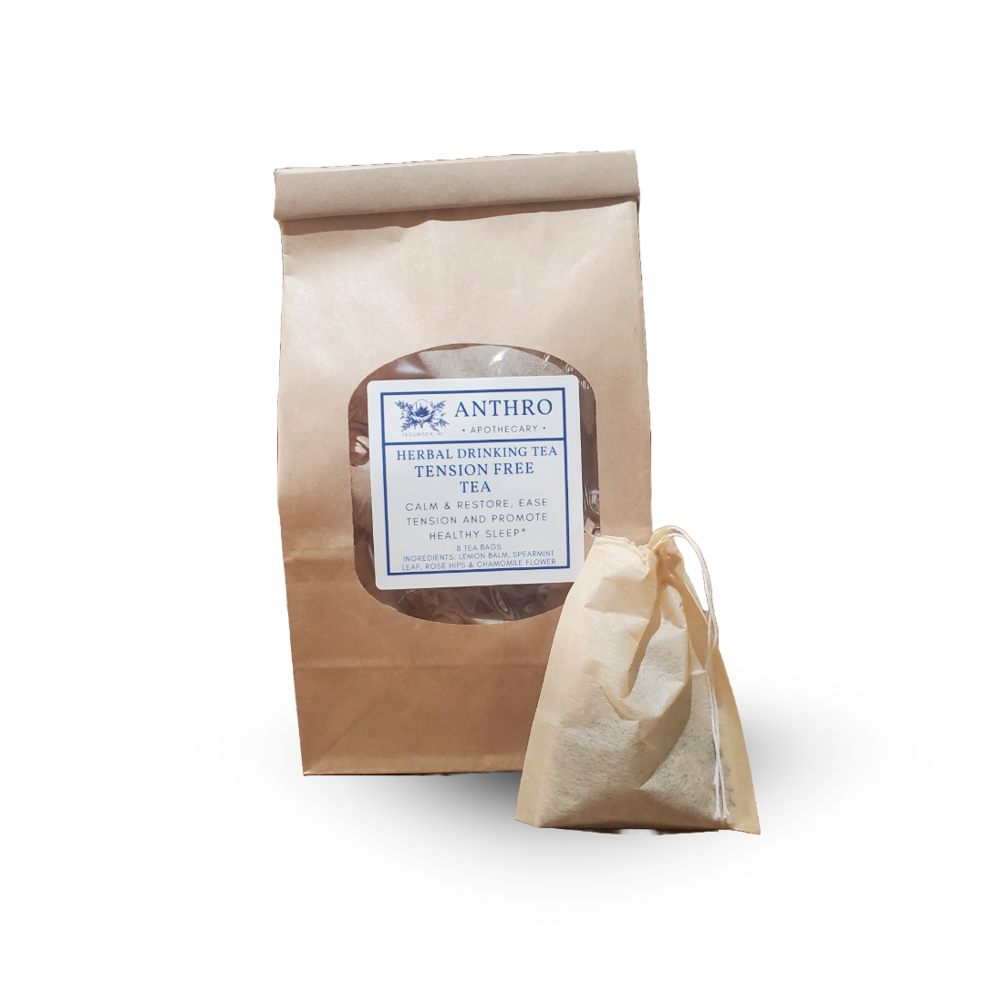 Tension Free Tea 8 Tea Bags Anthro Apothecary