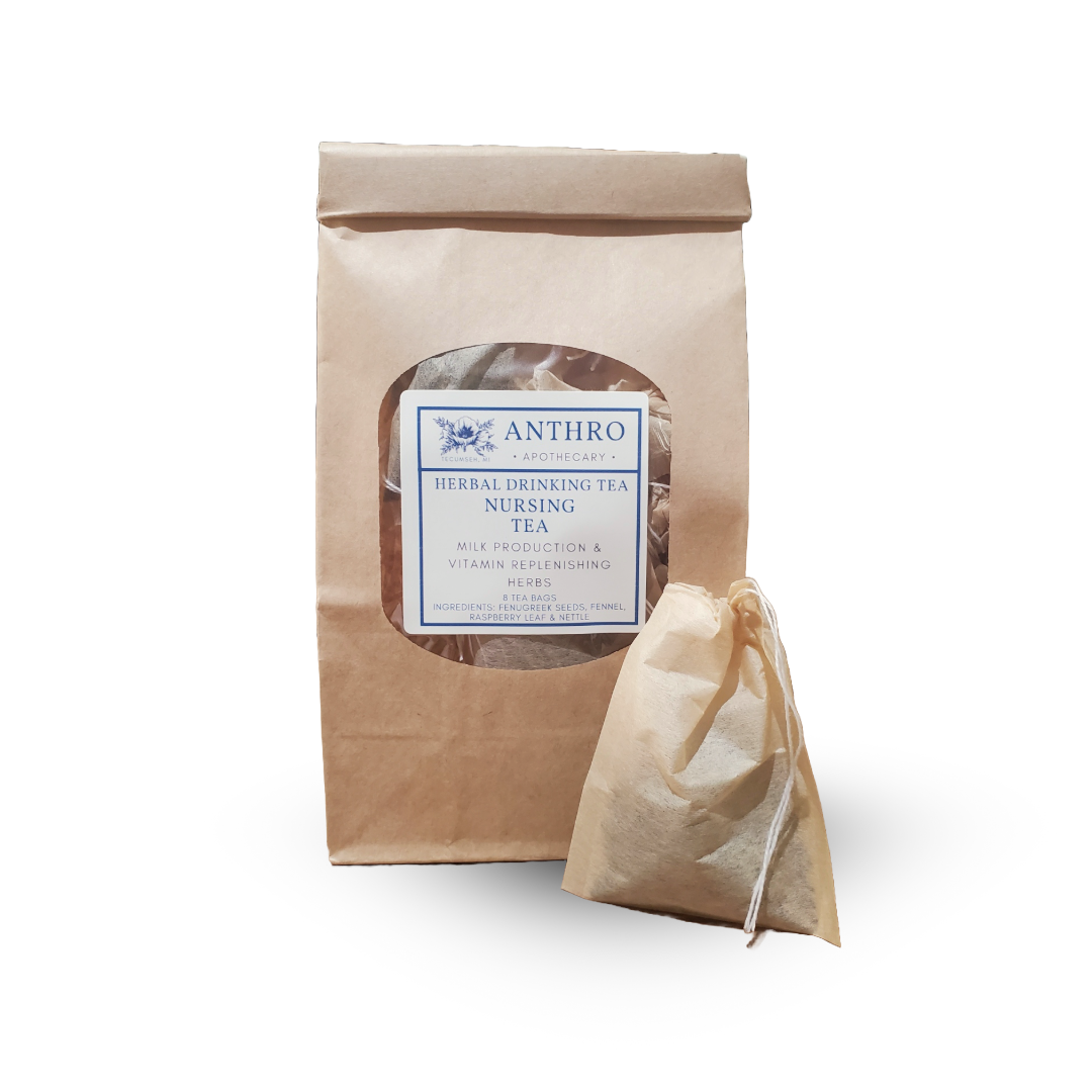 Nursing Herbal Tea | Herbal Tea Blend 8 Tea Bags Anthro Apothecary
