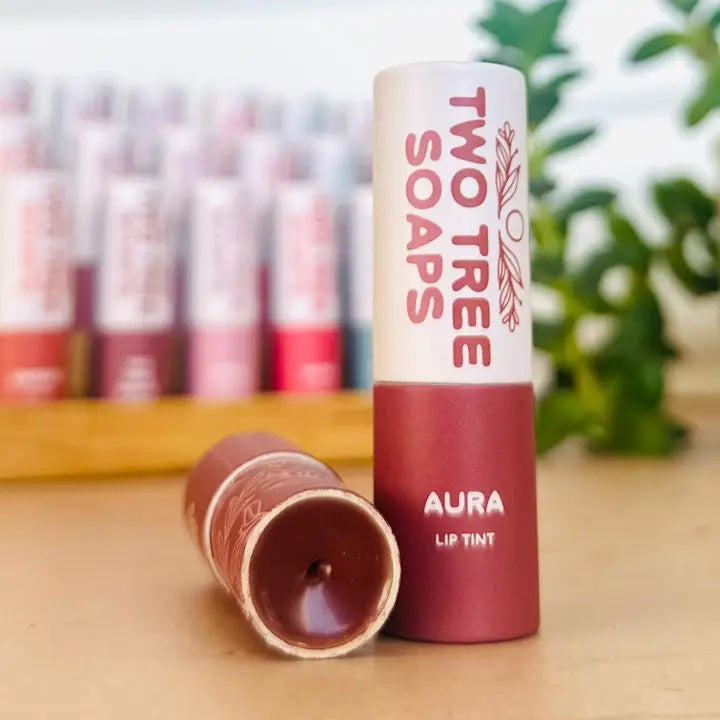 Tinted Lip Balm Aura Two Tree Soaps