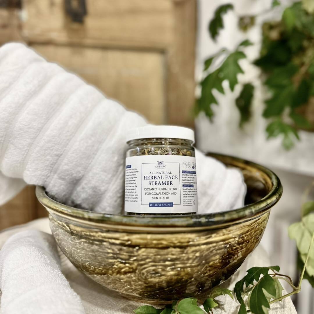 Herbal Face steamer Handmade by Anthro Apothecary