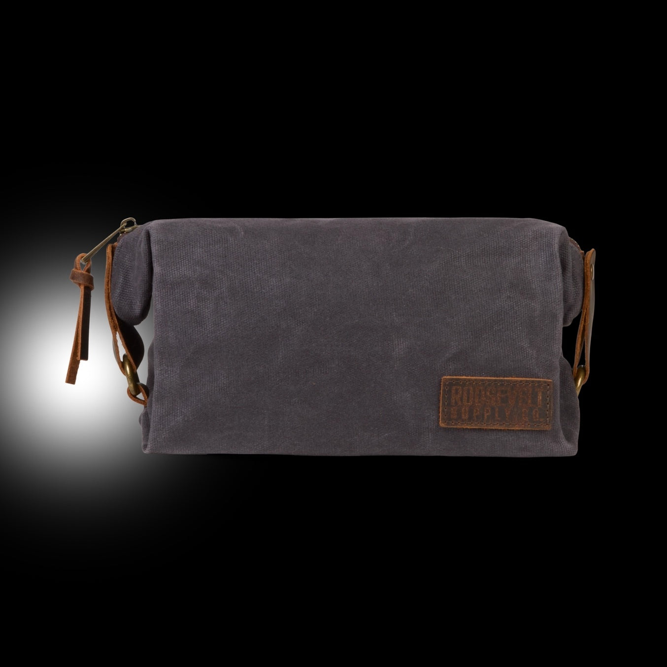Roosevelt Waxed Canvas Toiletry Bag Roosevelt