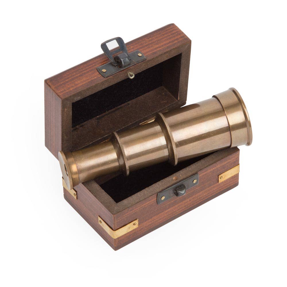 Mini Telescope & Box Ten Thousand Villages