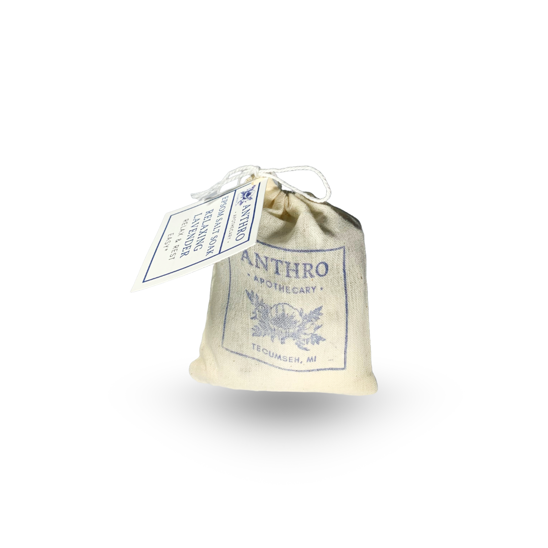 Epsom salt soak Handmade by Anthro Apothecary