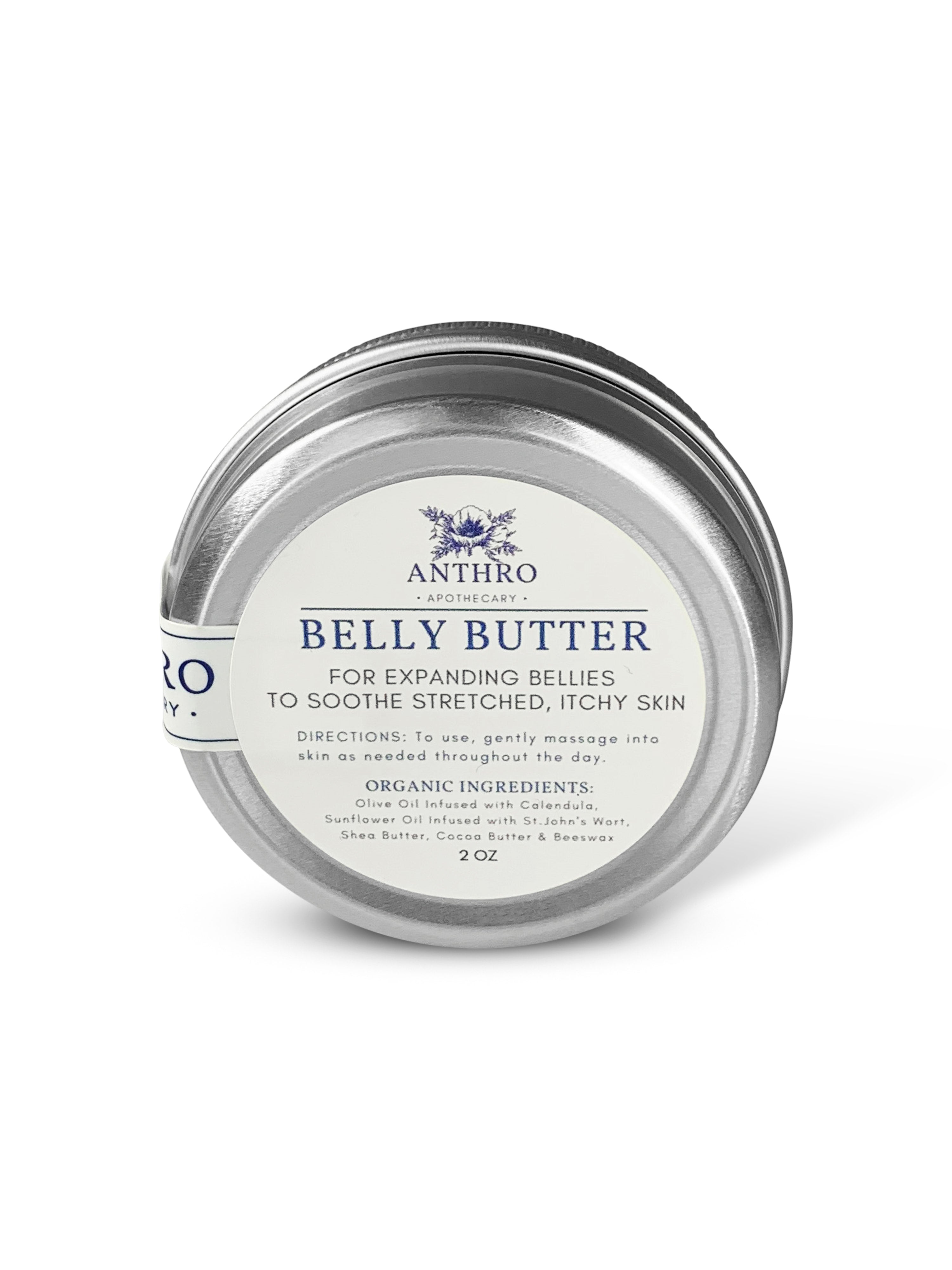 Belly Butter balm Handmade by Anthro Apothecary
