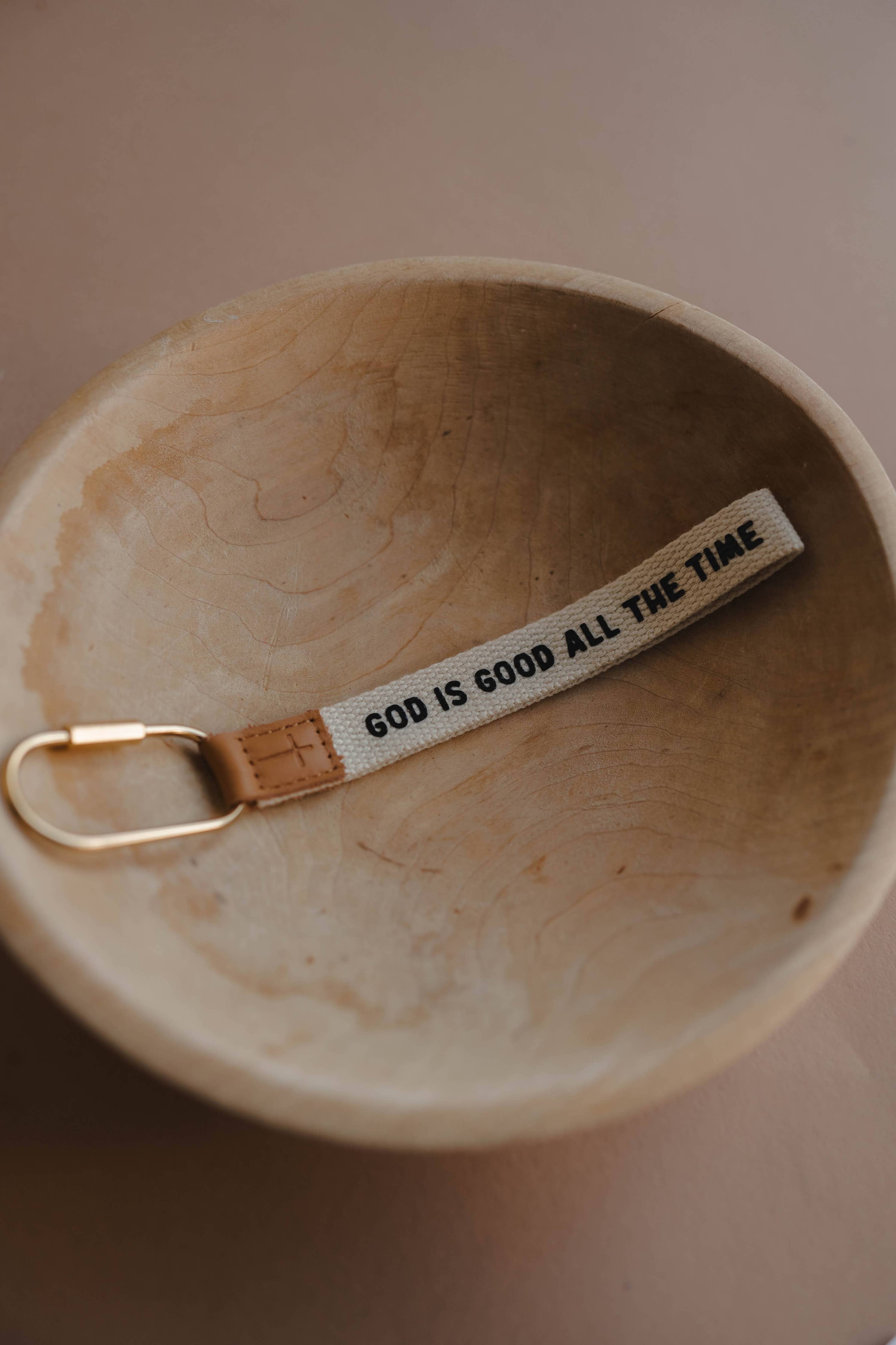 All The Time Wristlet | Christian Key Wristlet for Women | Dear Heart Dear Heart