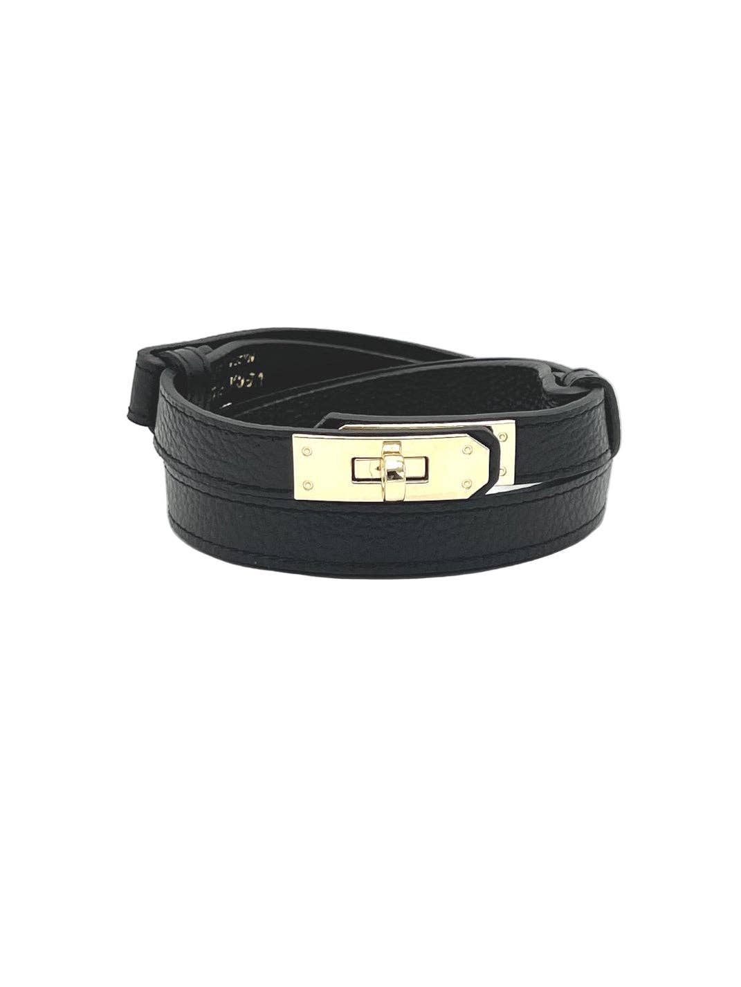 Women’s Adjustable 17 mm Genuine Leather Dress Belt, Made in Italy Black Suie Valentini srl